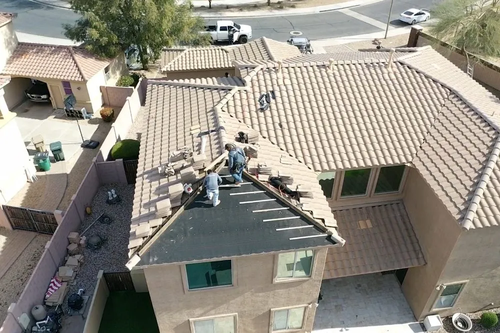 Licensed roof leak repair for residential properties across Wittmann, AZ - Advanced Quality Roofing
