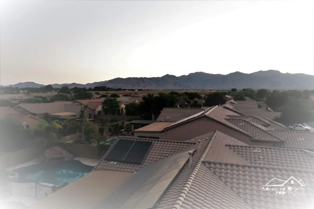 Reliable storm damage roof repair in Wittmann, AZ by Advanced Quality Roofing