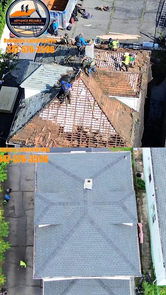 Slide of Advanced Reliable Roofing & construction