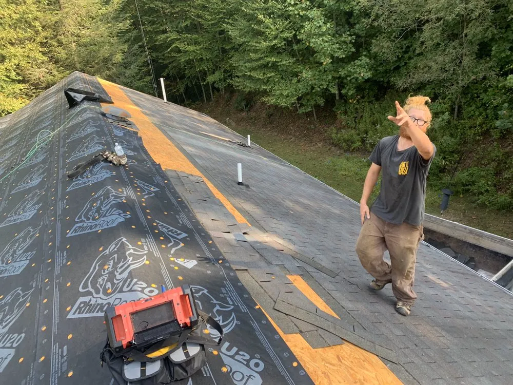 Slide of Advanced Roofing and Construction