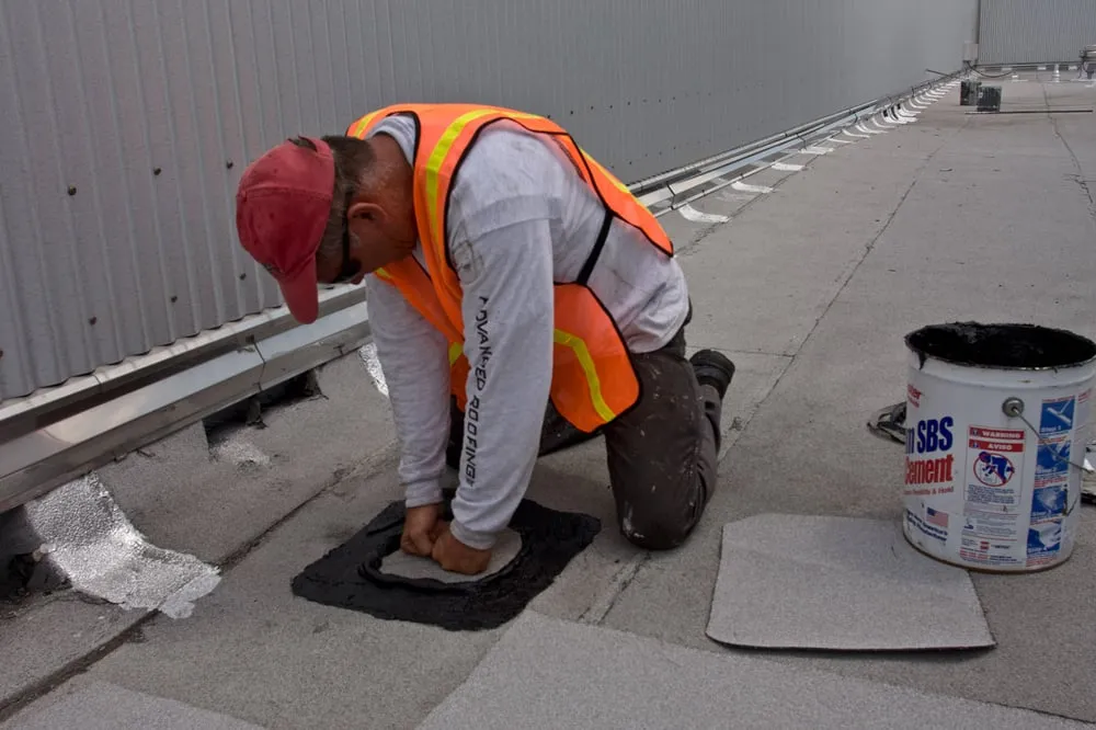 Slide of Advanced Roofing