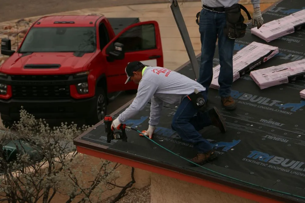 Slide of Advanced Roofing