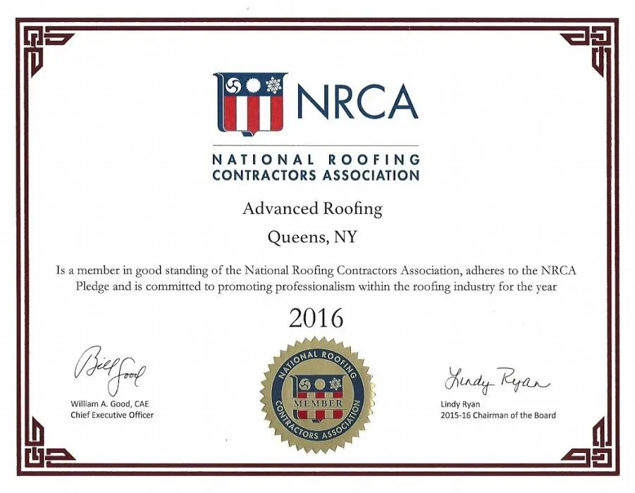 Slide of Advanced Roofing