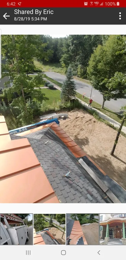Slide of Advanced Roofing