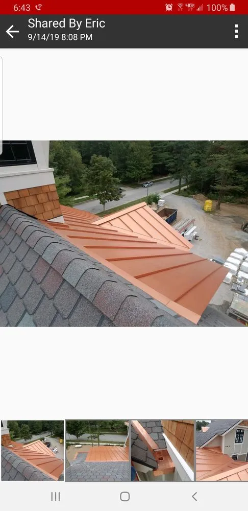 Slide of Advanced Roofing