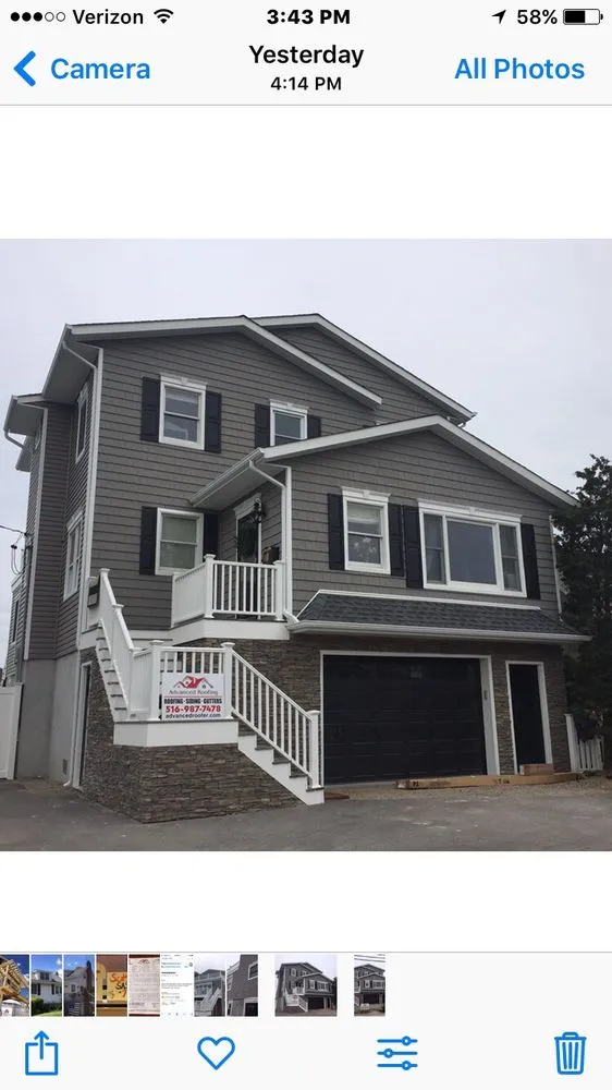 Slide of Advanced Roofing Siding and Gutters