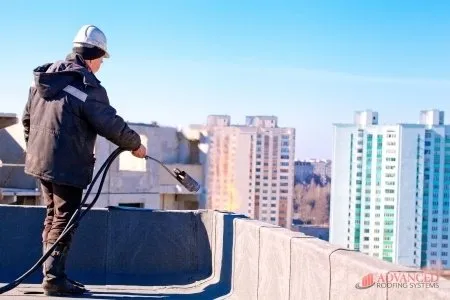 Slide of Advanced Roofing Systems