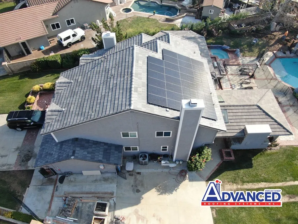 Slide of Advanced Roofing Systems