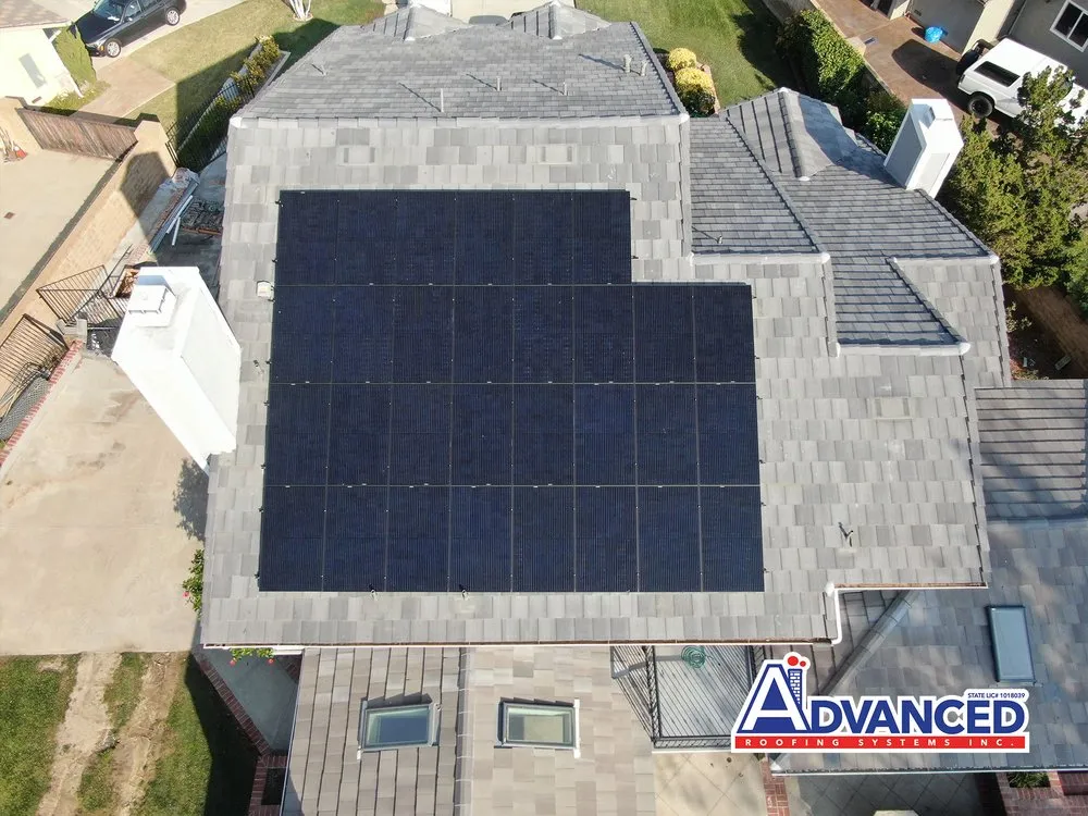 Slide of Advanced Roofing Systems