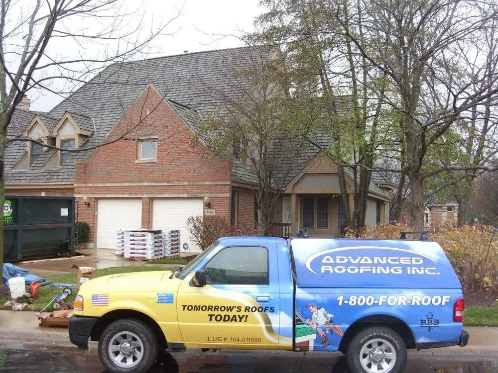 Slide of Advanced Roofing