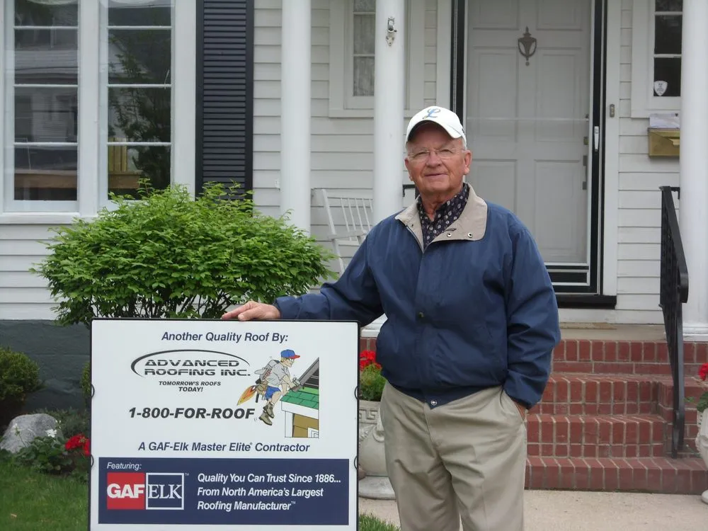 Slide of Advanced Roofing