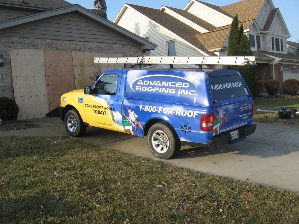 Slide of Advanced Roofing