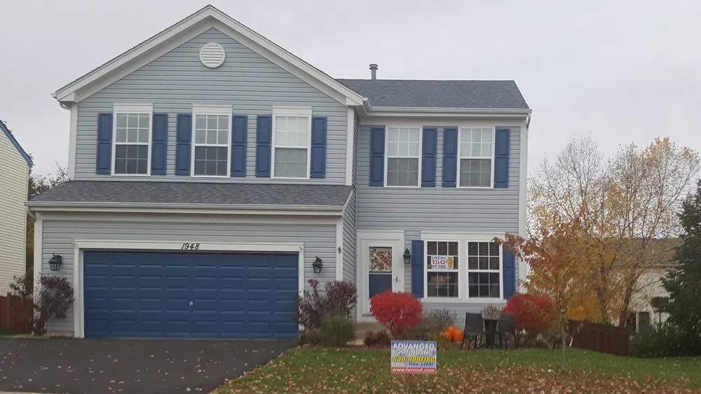 Slide of Advanced Roofing