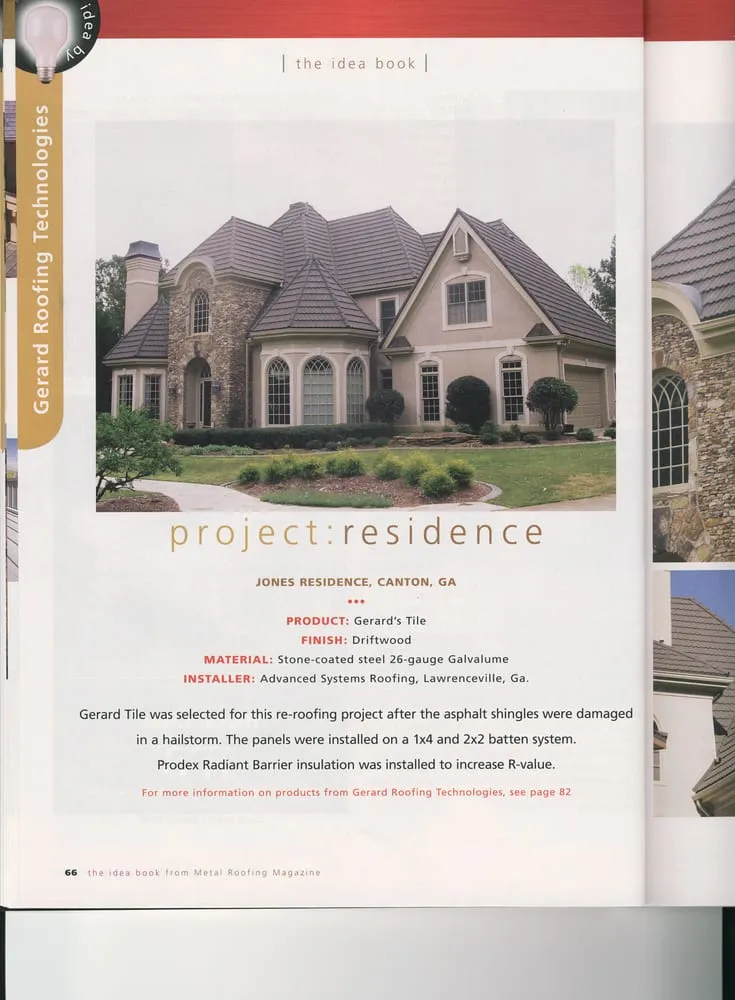 Slide of Advanced Systems Roofing