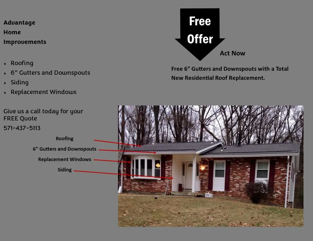 Slide of Advantage Home Improvements