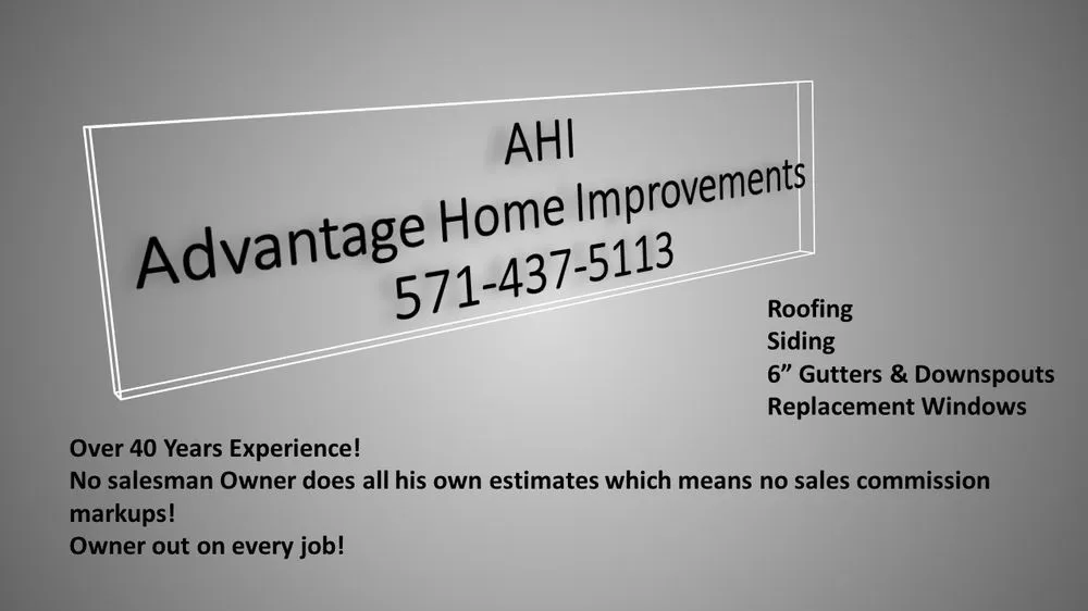 Slide of Advantage Home Improvements