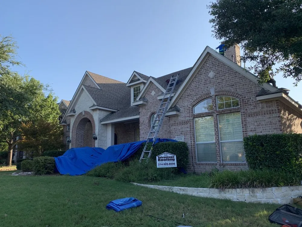 Slide of Advantage Roofing Company