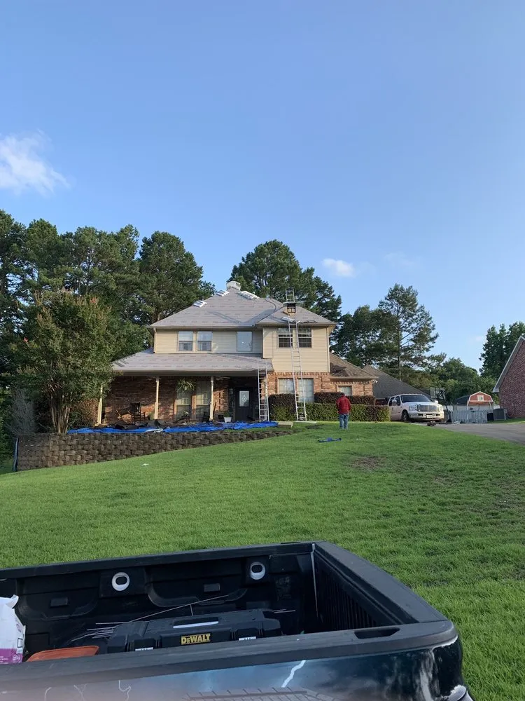 Slide of Advantage Roofing Company