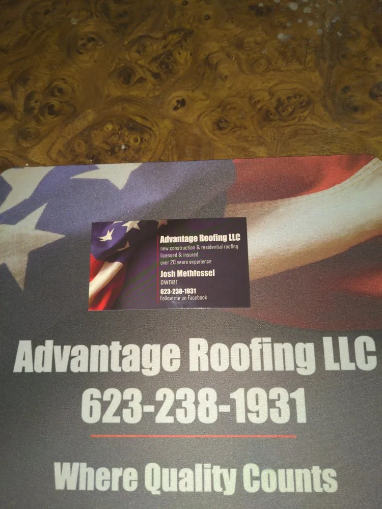 Slide of Advantage Roofing