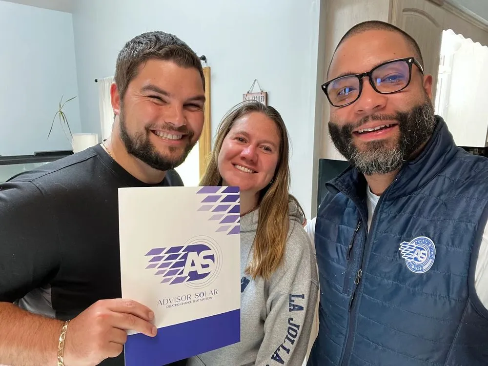 Slide of Advisor Solar