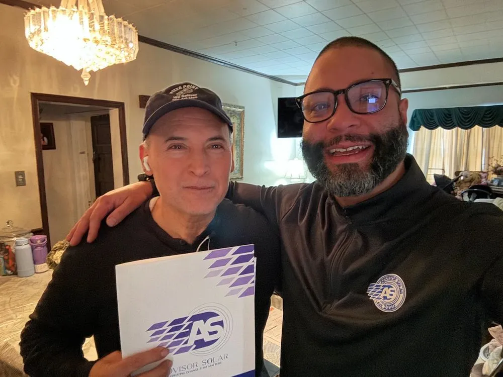 Slide of Advisor Solar