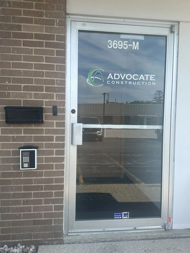 Slide of Advocate Construction