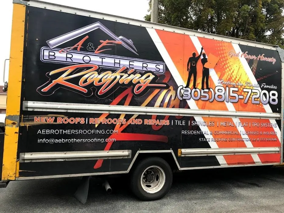 Slide of A&E Brothers Roofing