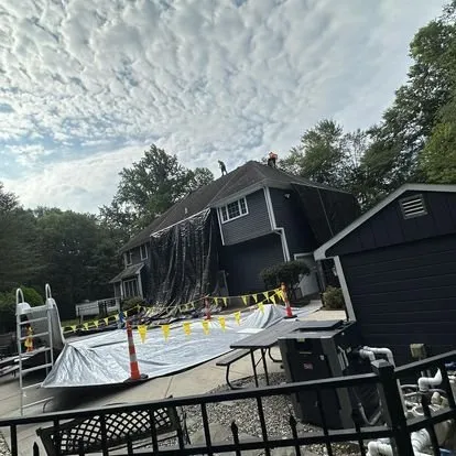 Slide of AED Roofers Water Proofers