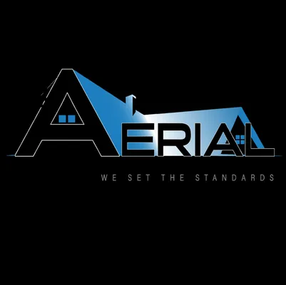 Aerial Roofing Logo