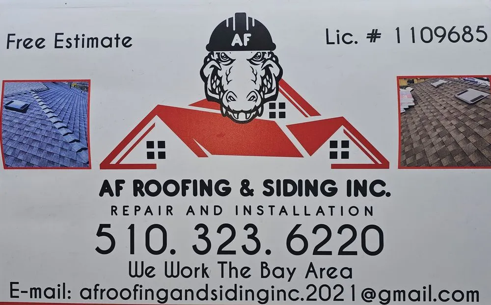 Slide of AF Roofing & Siding