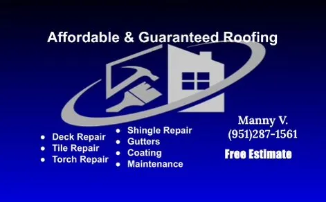Affordable & Guaranteed Roofing