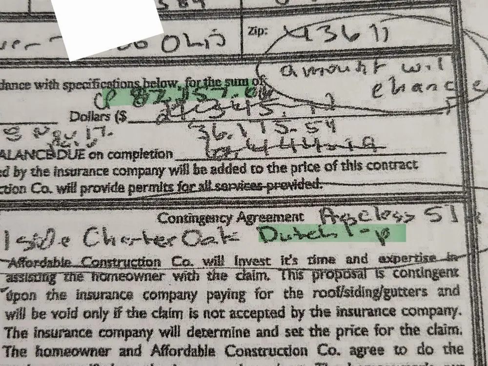 Slide of Affordable Construction Company