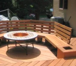 Slide of Affordable Deck