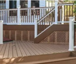 Slide of Affordable Deck