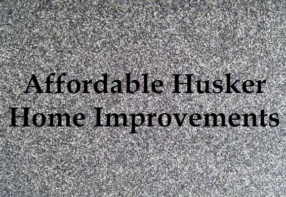 Affordable Husker Home Improvements Logo