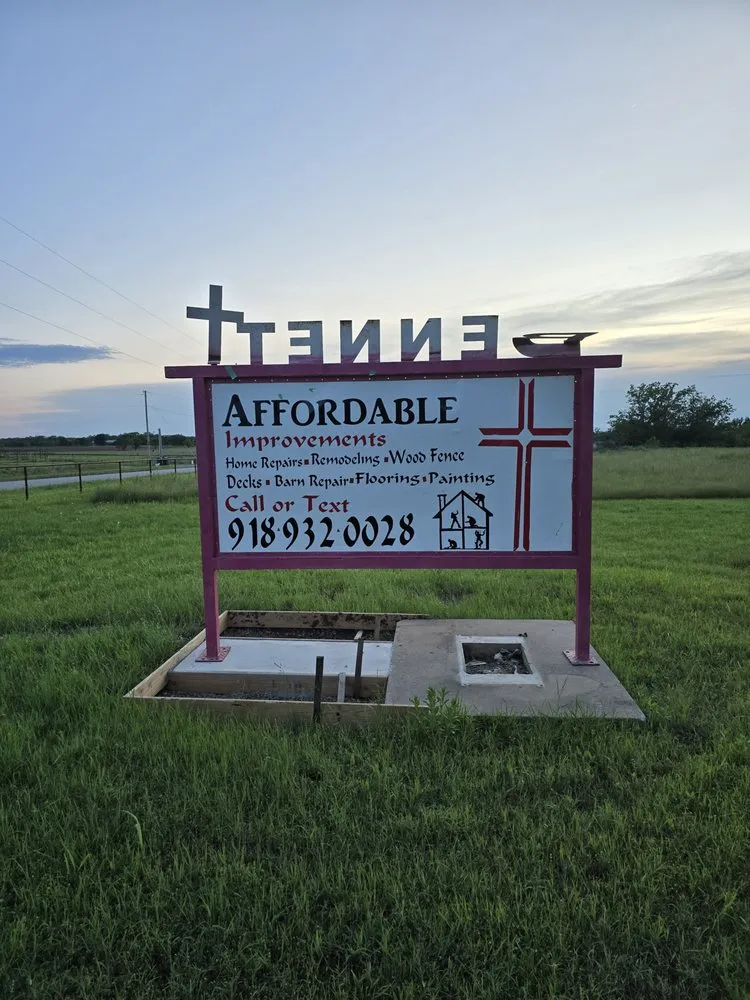 Slide of Affordable Improvements