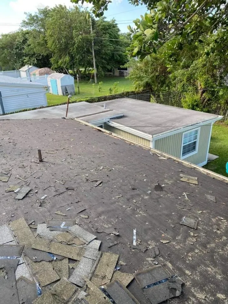 Slide of Affordable Metal Roof Installation