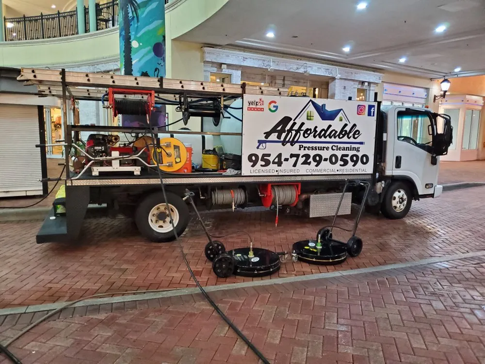 Slide of Affordable Pressure Cleaning