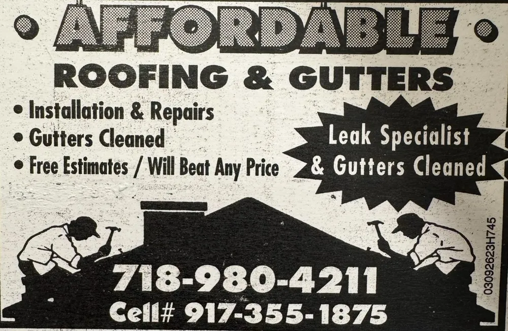 Slide of Affordable Roofing and Gutters
