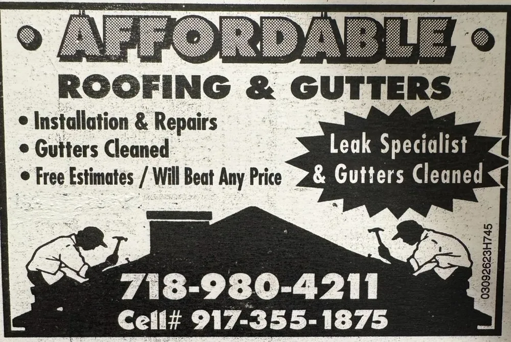 Slide of Affordable Roofing and Gutters