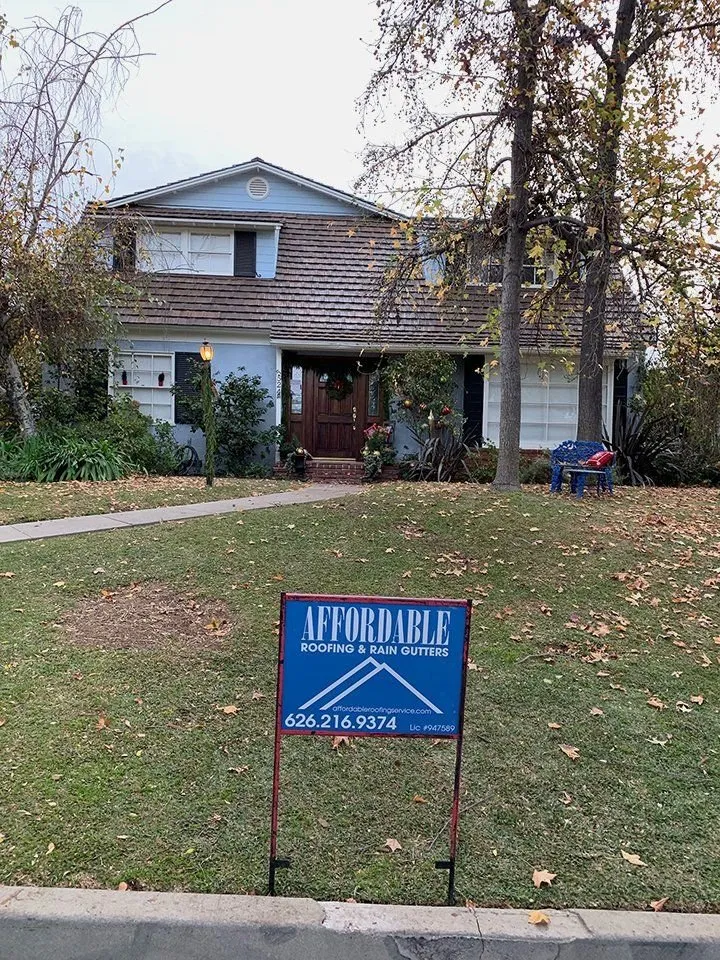 Slide of Affordable Roofing and Rain Gutters