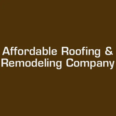 Affordable Roofing Company Logo