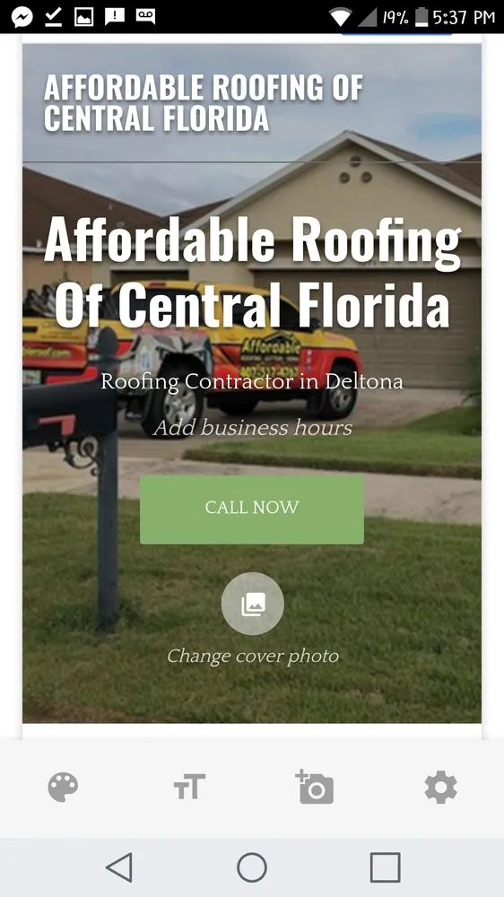 Slide of Affordable Roofing