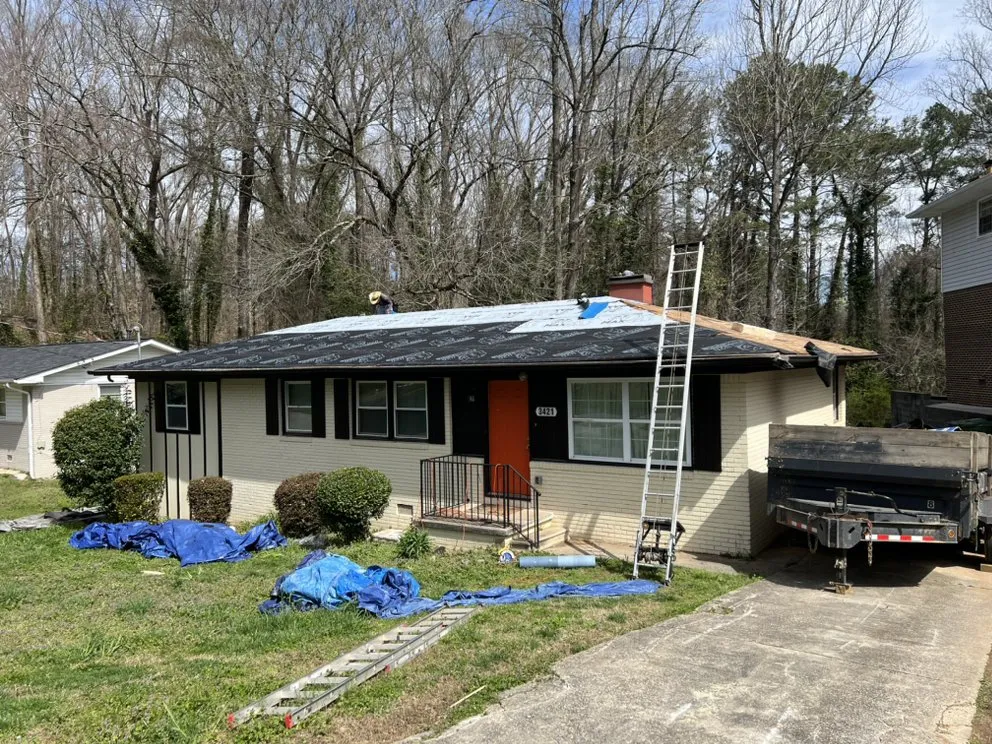 Professional flat roof repair in Roopville, GA by Affordable Roofing