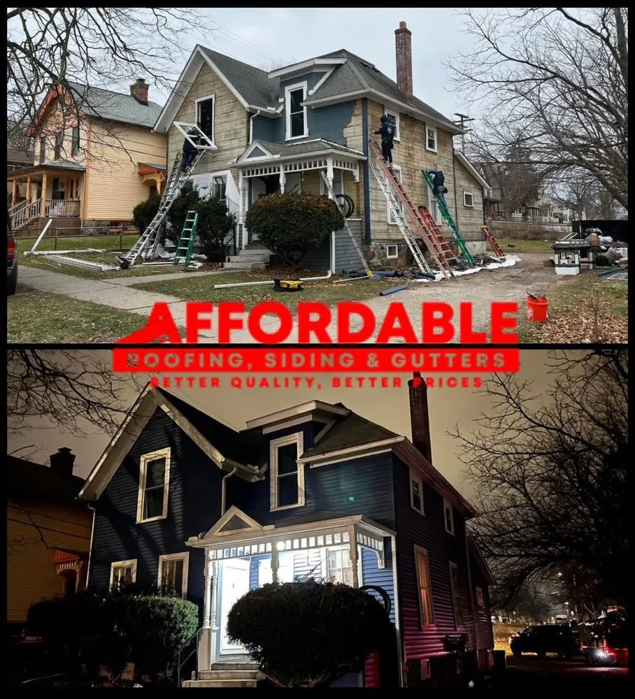 Slide of Affordable Roofing, Siding & Gutters