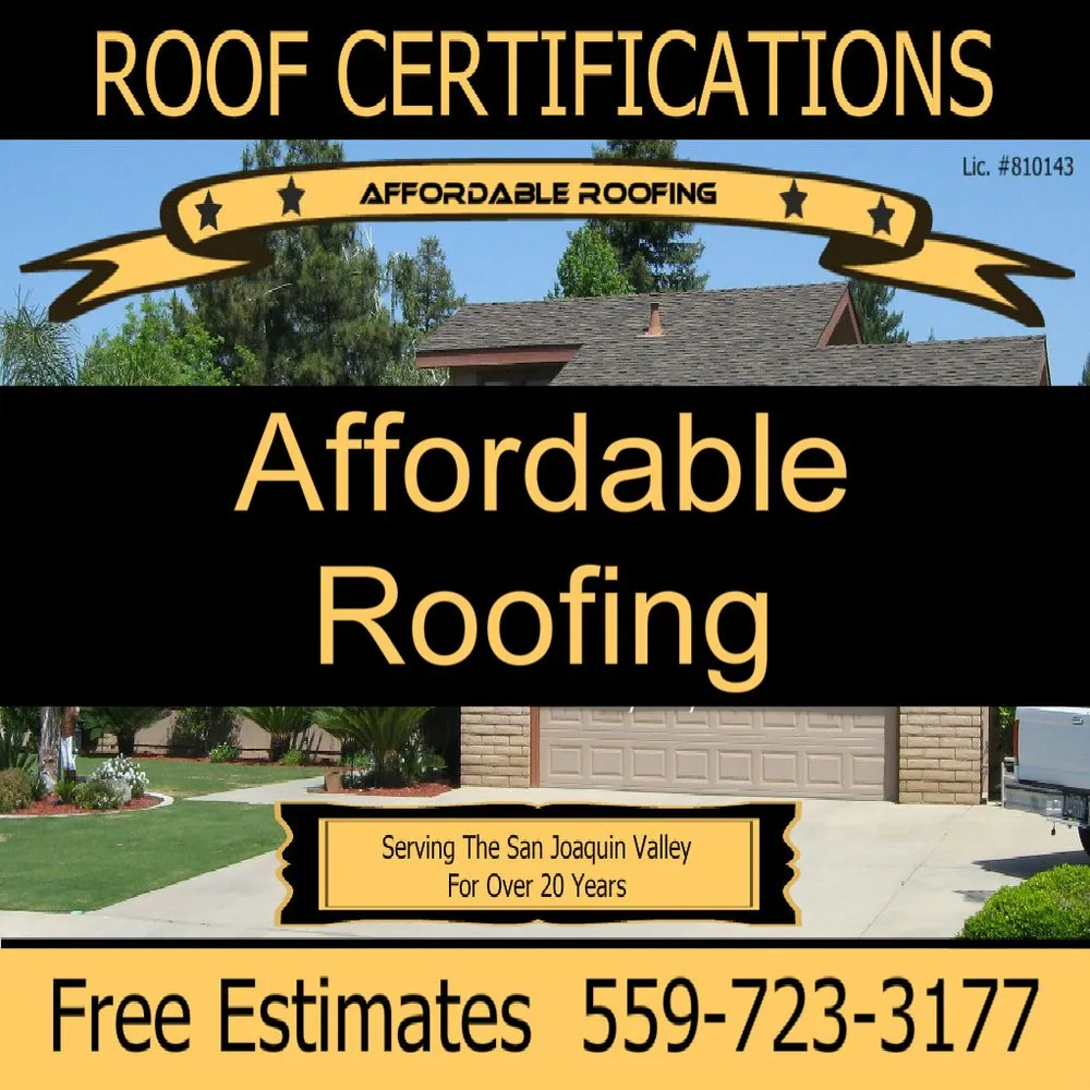 Slide of Affordable Roofing