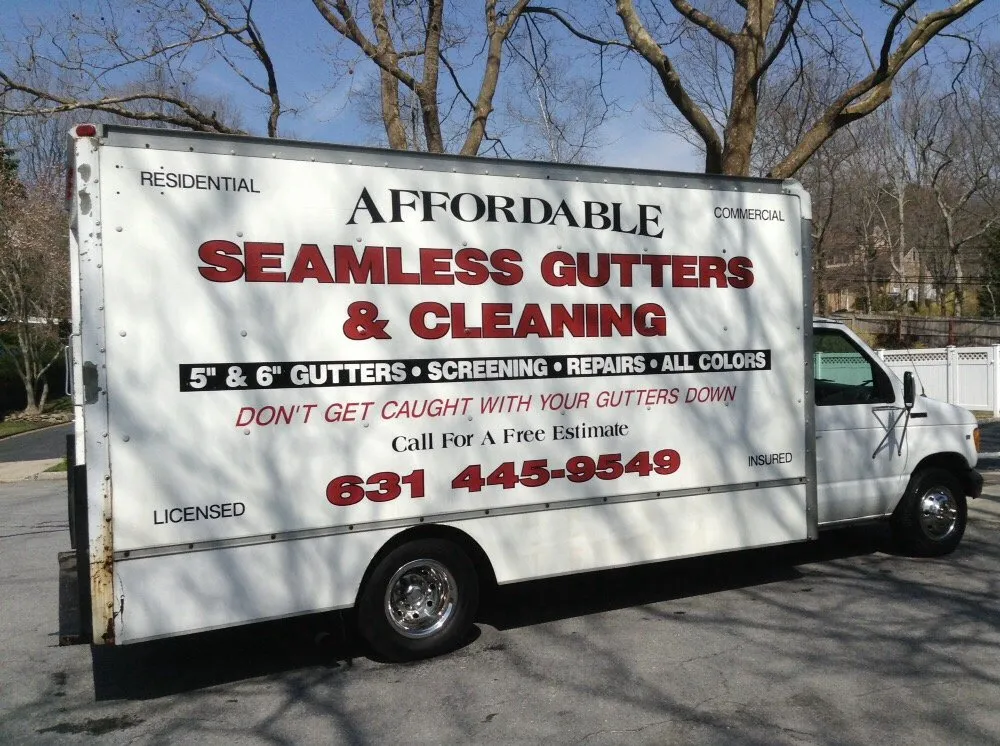 Slide of Affordable Seamless Gutters