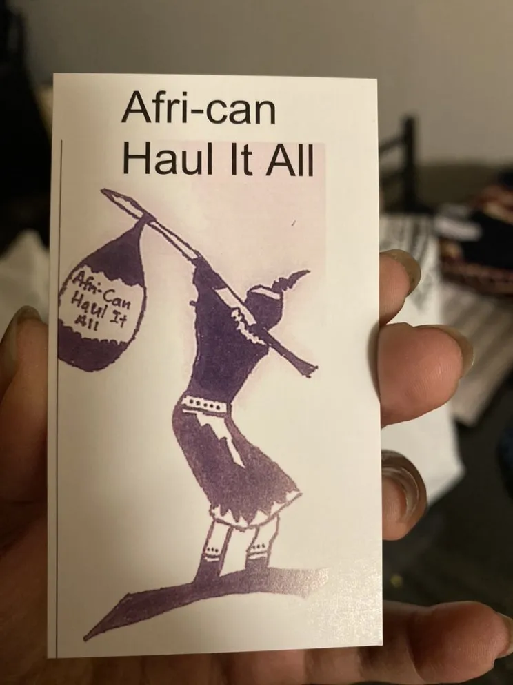 Slide of Afri-Can Haul It All