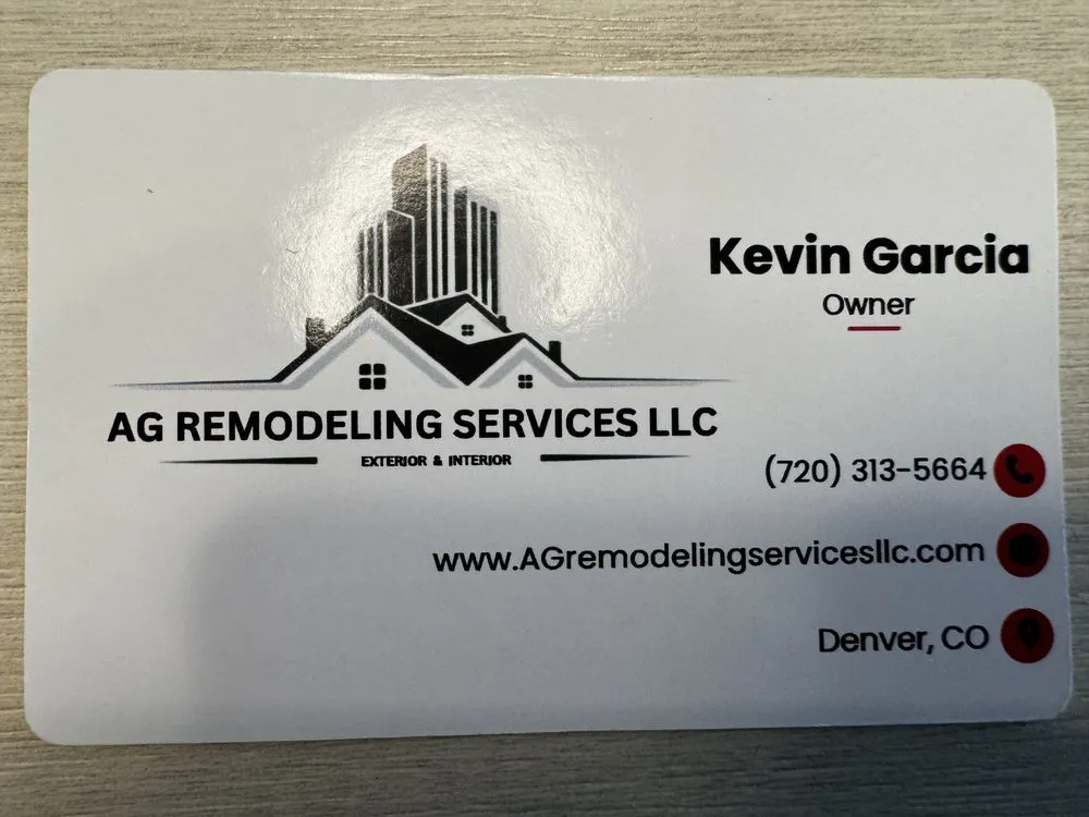 Slide of AG Remodeling Services