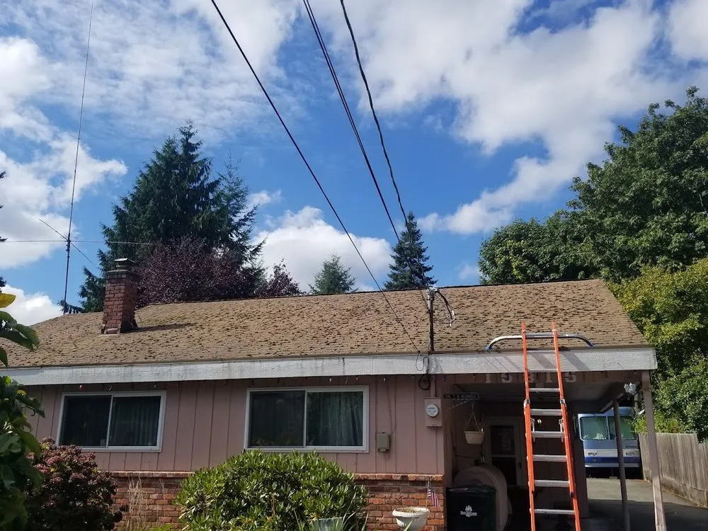 Slide of AGAPE Roof Cleaning